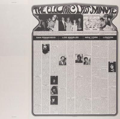 Lot #9054 Bob Dylan 1968 Eye Magazine Poster 'Musical Roots and Branches' - Image 3