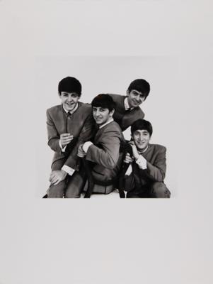 Lot #9032 Beatles Original Photographic Print by Dezo Hoffmann - Image 1