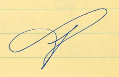 Lot #9223 Prince Handwritten Lyrics for 'Welcome 2 America' - Image 3