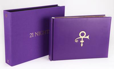 Lot #9238 Prince: 21 Nights - The Official Prince Opus (Rare, Limited Edition Oversized Book with iPod) - Image 1