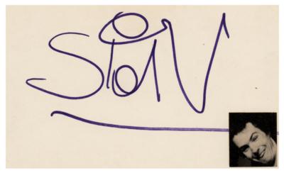 Lot #9201 Sid Vicious Signature