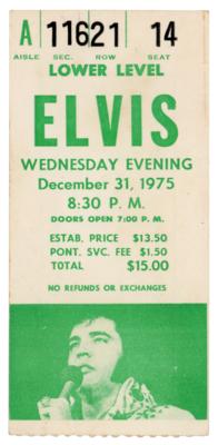 Lot #9116 Elvis Presley 1975 'Square Corner Signature' Scarf (Attested as Stage-Worn) - Image 4