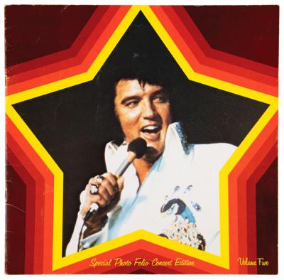 Lot #9116 Elvis Presley 1975 'Square Corner Signature' Scarf (Attested as Stage-Worn) - Image 6