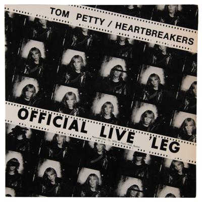 Lot #9156 Tom Petty and the Heartbreakers Signed Promotional Album - Official Live ‘Leg - Image 2
