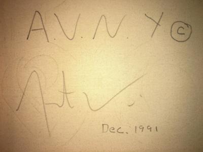 Lot #9195 Arturo Vega Oversized Original Painting - 'Love 1991' (Canvas, 50 x 50) - Image 4