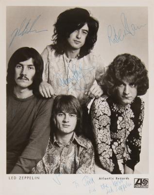 Lot #9089 Unprecedented vintage-signed promo photo