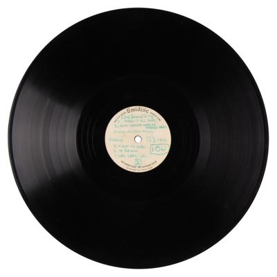 Lot #9051 Bob Dylan 1969 Isle of Wight Festival Acetate Pressing - Image 2