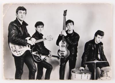 Lot #9033 Beatles 1962 Cavern Club Concert Promo Card - Image 1