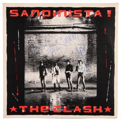 Lot #9198 The Clash Signed Album -Sandinista! - Image 1