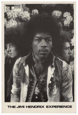 Lot #9069 Jimi Hendrix Experience 1967 Track Records Promotional Card - Image 1