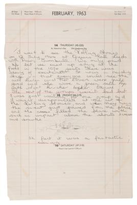 Lot #9075 Rolling Stones Original 1964 Queens Hall (Leeds) Program and Ticket - Image 7