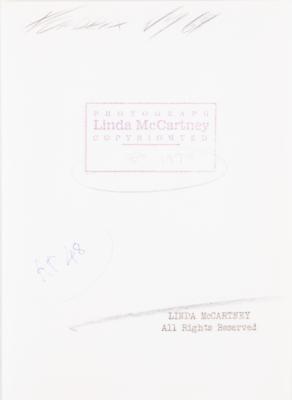 Lot #9066 Jimi Hendrix Photograph by Linda McCartney - Image 2