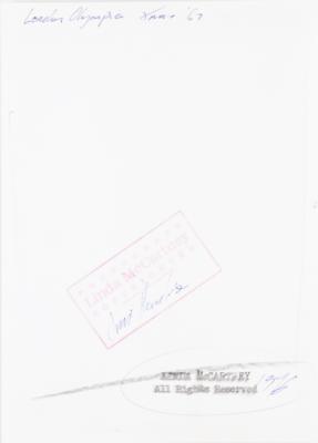 Lot #9067 Jimi Hendrix Photograph by Linda McCartney - Image 2