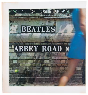 Lot #9025 Beatles 'Abbey Road' Back Cover Mock-Up Photograph - From the Collection of Iain Macmillan - Image 1