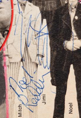 Lot #9061 Jimi Hendrix Experience Signed Photograph - Obtained In-Person at the Halle Münsterland in 1969 - Image 4