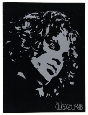 Lot #9086 Jim Morrison Signed 1968 Doors Concert Program - Obtained In-Person at Asbury Park - Image 2