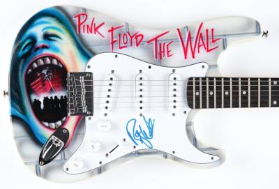 Lot #9096 Pink Floyd: Roger Waters Signed Electric Guitar with Airbrushed 'The Wall' Artwork - Image 1