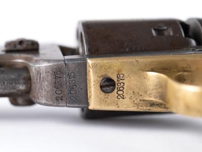 Lot #9127 Johnny Cash Colt Model 1851 Navy Revolver with Ivory Grips Presented to Gene Ferguson of Columbia Records - Image 11