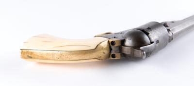 Lot #9127 Johnny Cash Colt Model 1851 Navy Revolver with Ivory Grips Presented to Gene Ferguson of Columbia Records - Image 7