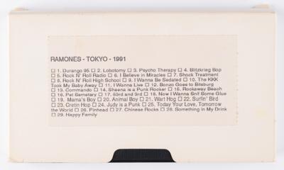 Lot #9173 Ramones RARE Bootleg VHS Tape -'Ramones - Tokyo - 1991' - Image 1