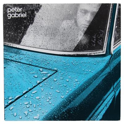 Lot #9290 Peter Gabriel Signed Album -Self-Titled Debut - Image 1