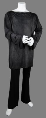 Lot #9212 Prince's Stage-Worn Long-Sleeve Shirt and Slacks from the Hit N Run Tour - Image 1
