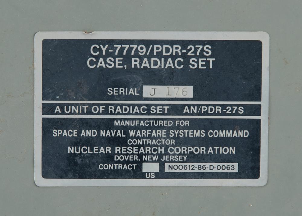 【米軍 実物】AN/PDR-27S RADIAC SET ガイガーカウンター AN/PDR-27S Radiac Set | RR Auction