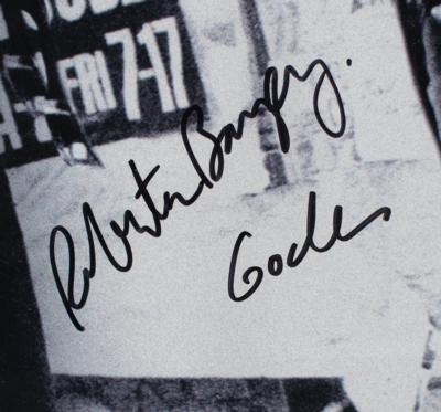 Lot #434 Ramones: End of the Century Poster Signed by Roberta Bayley and David Godlis - Image 2