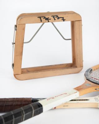 Lot #526 Bjorn Borg Lifetime Award Collection with (20) Trophies and Plaques and (2) Personally-Used and Signed Tennis Racquets - dating from 1969 to 1995 - Image 5