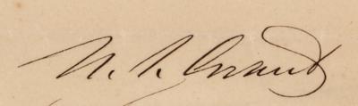 Lot #19 U. S. Grant Document Signed as President - Image 2