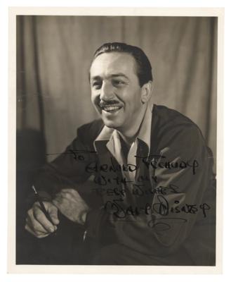 Lot #325 Walt Disney Signed Photograph - Image 1