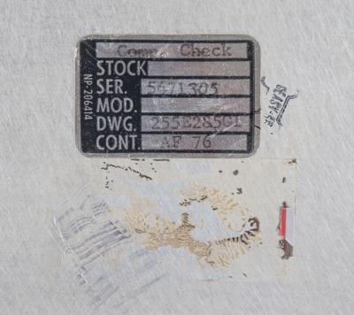 Lot #191 Military Weapons System/Launch Vehicle Payload Test Device Test Device - Image 4