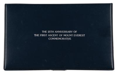 Lot #121 Edmund Hillary and Tenzing Norgay Signed Commemorative Cover - Image 3