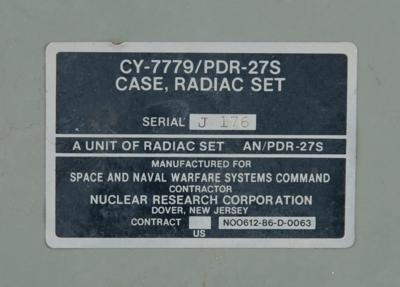 Lot #168 AN/PDR-27S Radiac Set Radiac Set - Image 7