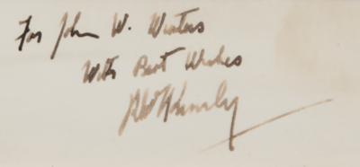 Lot #126 Robert F. Kennedy Signed Photograph - Image 3