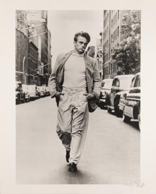 Lot #452 James Dean Original Photographic Print by Roy Schatt - Image 1