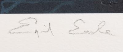 Lot #333 Eyvind Earle Signed 'Sleeping Beauty Castle Tableaus' Limited Edition Giclee Print - 'Sleeping Beauty Cradle? - Image 2