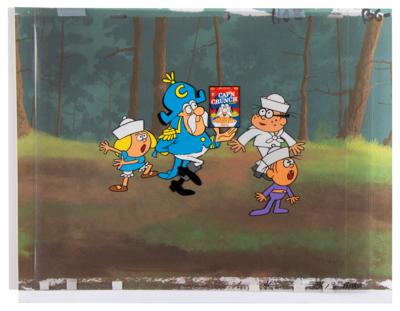 Lot #329 Cap'n Crunch and children production cels from a Cap'n Crunch cereal commercial Production Cel - Image 2