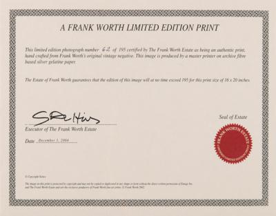 Lot #477 James Dean Limited Edition Oversized Photograph by Frank Worth - Image 2