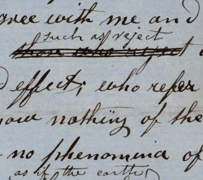 Lot #96 Michael Faraday Letter Signed (with several hand-edited passages) - Image 4