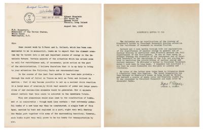 Lot #182 Albert Einstein Associates (3) Signed