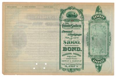 Lot #162 Cornelius Vanderbilt II Document Signed - Image 2