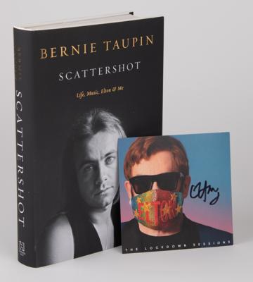 Lot #425 Elton John and Bernie Taupin (2) Signed Items - Image 1