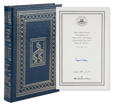 Lot #180 DNA: James D. Watson Signed Book - Genes, Girls, and Gamow - Image 1
