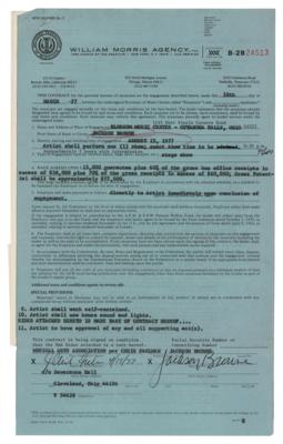 Lot #415 Jackson Browne Document Signed - Image 1