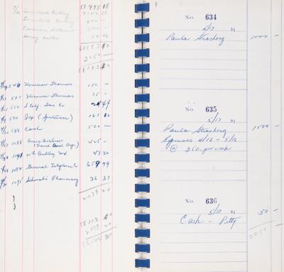 Lot #459 Marilyn Monroe Productions, Inc. Check Register (1956) - Image 4