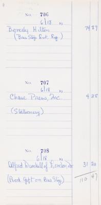 Lot #459 Marilyn Monroe Productions, Inc. Check Register (1956) - Image 6