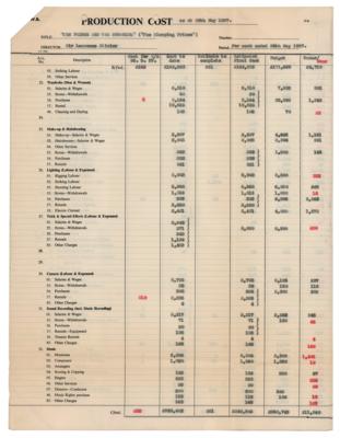 Lot #509 Marilyn Monroe: Prince and the Showgirl Production Documents - Image 6