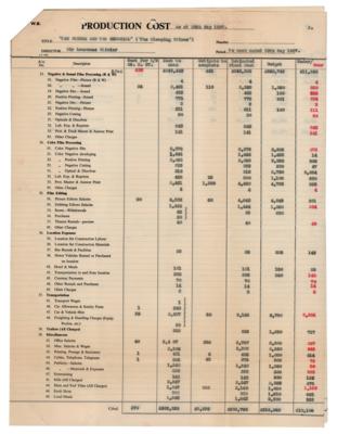 Lot #509 Marilyn Monroe: Prince and the Showgirl Production Documents - Image 7
