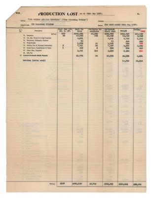 Lot #509 Marilyn Monroe: Prince and the Showgirl Production Documents - Image 8